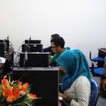 Suasana belajar di AKN Madiun yang akan dikembangkan lebih besar lagi. foto: HENDRO/ BANGSAONLINE