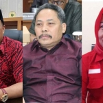 Kolase foto calon Ketua DPC PDIP Gresik yang menempati urutan 3 besar. Foto: Ist