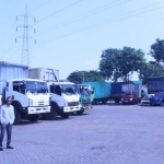 Terminal kargo di Beji, Pasuruan.