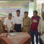 Senior CSR Officer Semen Indonesia, Setiawan Prasetyo merealisasikan usulan program usulan Desa Sembungrejo Kec. Merakurak, Tuban.