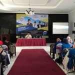 Acara Kopri PMII di UINSA Surabaya tetap digelar meski harus pindah tempat. foto: istimewa