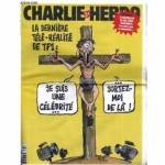 salah satu kartun charlie hebdo yang menghina yesus. foto: kapanlagi.com