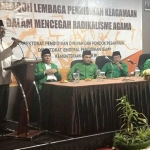 Gus Ipul saat memaparkan visi di Rapimwil PPP Jawa Timur. foto: DIDI ROSADI/ BANGSAONLINE