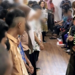 Wali Kota Risma saat memberikan pengarahan kepada ratusan anak. foto: ist