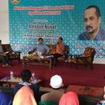 Abdullah Dahlan dan Abraham Samad saat mengisi seminar di Unhasy, Tebuireng, Jombang, Kamis (19/05). foto: romza/ BANGSAONLINE