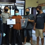 Lasamun alias Jembling (32), Warga Desa Gunungsari, Kecamatan Kasreman, Kabupaten Ngawi saat diamankan polisi. (foto: ist).