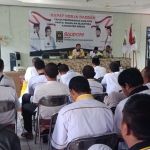 DPD PKS Gresik ketika menggelar Raker. Foto: SYUHUD A/BANGSAONLINE