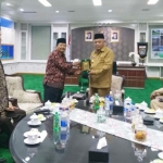 Bupati H. Sanusi saat menemui pengurus DPD LDII Malang.