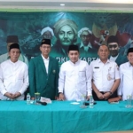 Penjabat (Pj) Gubernur DKI Jakarta, Heru Budi Hartono menemui Pengurus Wilayah Nahdlatul Ulama (PWNU) DKI Jakarta di Jalan Utan Kayu Raya, Matraman, Jakarta Timur, Rabu, 26 Oktober 2022. Foto: Humas Pemprov DKI Jakarta. 