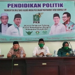 Ketua Perempuan Bangsa (PB), Badan Otonom Partai Kebangkitan Bangsa (PKB) Bangkalan Dra. Hj. Jum