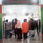 Suasana Market Job Fair 2019 di Tuban.