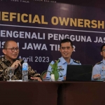 Audit Penerapan Kepatuhan Prinsip Mengenali Pengguna Jasa (PMPJ) notaris yang digelar Kanwil Kemenkumham Jatim.