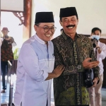 Bupati Pamekasan, Baddrut Tamam, bersama wakilnya, RB Fattah Jasin. Foto: Ist