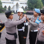 Apel Gelar Pasukan Operasi Lilin Semeru yang dilakukan di Mapolres Pasuruan