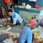 Proses pembuatan pupuk organik dari bahan fermentasi di Ngawi.