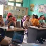 PELATIHAN – Para PPL Kabupaten Sidoarjo saat mengikuti pelatihan Pertanian Organik.