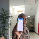 Salah satu peserta JKN asal Kecamatan Gedeg, Kabupaten Mojokerto, Yuliana.