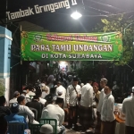 Suasana peringatan Haul Masyayikh Pondok Pesantren Nurul Cholil, Bangkalan ke-45, sekaligus harlah Hisan Cabang Surabaya ke-22. Foto: Ist