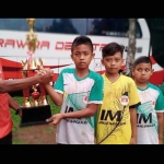 Tim kesebelasan PP. Al Anwar U-10 yang meraih juara 1 ajang Jambore dan Rakernas Indonesia Muda tahun 2019.