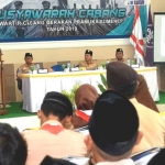 Suasana Musyawarah Cabang Kwartir Gerakan Pramuka Sumenep tahun 2019.