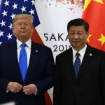 Donlad Trump dengan Presiden China Xi Jinping (Image: AFP via Getty Images)