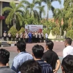 Apel yang berlangsung di Mapolres Probolinggo.