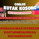 Ajakan menangkan kotak kosong yang bertebaran di Medsos jelang Pilkada Gresik