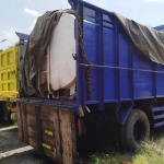Barang bukti berupa truk yang sudah dimodifikasi.
