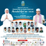 Peringatan Nuzulul Quran digelar Pemprov Jatim diikuti 16 kota/kabupaten. Menghadirkan Imam Besar Masjid Istiqlal, Dr. KH. Nasaruddin Umar MA.