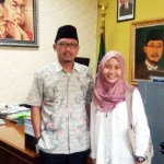 Ketua DPRD Kabupaten Pasuruan  Sudiono Fauzan, bersama aktivis Mapas.