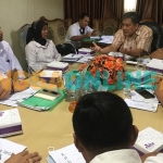 Suasana rapat dengar pendapat antara Komisi II DPRD Kota Mojokerto dengan Perumda Maja Tirta. Foto: YUDI EKO PURNOMO/BANGSAONLINE