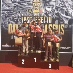 Para juara Danjen Kopassus Cup Open Championship 2019 saat naik podium.