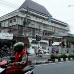 Finishing GMSC berjalan meski tak tuntas. Banyak proyek Pemkot Mojokerto kandas tahun ini. foto: YUDI EP/ BANGSAONLINE