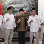 Wakil Gubernur Jawa Timur, Emil Elestianto Dardak, bersama Forkom Jurnalis Nahdliyin. Foto: Ist