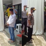 Kapolsek Kaliwates, Kompol Edy Sudarto saat memarahi tuan rumah karena nekat menggelar acara di tengah wabah virus Corona (Covid-19).