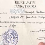 Bukti laporan yang bocor dan menjadi sorotan publik.