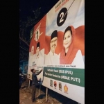 Panwaslu Kabupaten Pamekasan mulai menertibkan alat peraga kampanye (APK) Pemilihan Gubernur (Pilgub) Jatim dan Pemilihan Bupati (Pilbup) Pamekasan.