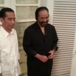 Surya Paloh saat bertemu Presiden Jokowi. Foto: merdeka.com