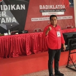Abd Wasik Irfasandi, Ketua PAC PDIP Waru Pamekasan. 