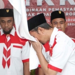 3 Napiter Lapas Kelas I Madiun saat ikrar setia ke NKRI.