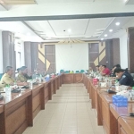 Suasana rapat yang digelar Komisi III DPRD Kabupaten Pasuruan.