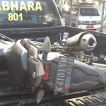 Motor korban yang diamankan Polres Tuban.