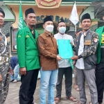 Gus Barra resmi mencalonkan diri dalam Konfercab GP Ansor Kabupaten Mojokerto didampingi tiga pengurus anak cabang (PAC) pendukung.