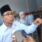 Subaidi marah saat disidak oleh komisi B DPRD Kab. Sumenep. Faisal/BangsaOnline