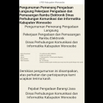 Riwayat pekerjaan CV KAP dilansir dari laman LPSE Kabupaten Wonosobo.