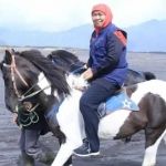 Khofifah Indar Parawansa di Bromo. Foto: instagram khofifah