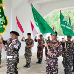 PCNU Pamekasan saat menggelar kirab pataka sepanjang 100 kilometer dalam rangka memperingati Satu Abad NU.