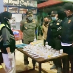 Tim Pamor Keris berkolaborasi dengan Satnarkoba Polres Batu melakukan tes urine acak kepada para pengunjung serta pengelola salah satu tempat hiburan malam.