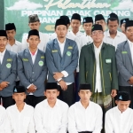 Pengurus PAC IPNU - IPPNU Kota Bangkalan saat foto bersama.