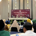 KPU Kabupaten Tuban saat menggelar FGD dalam rangka penyusunan laporan evaluasi Pilkada Serentak 2024.